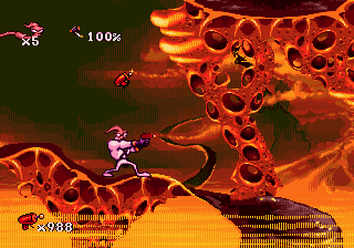 Earthworm Jim screenshot 4 for Sega Game Gear